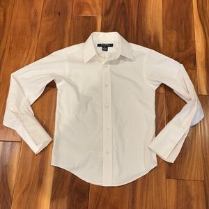 Brooks Brothers French cuff boys button down shirt, size 8